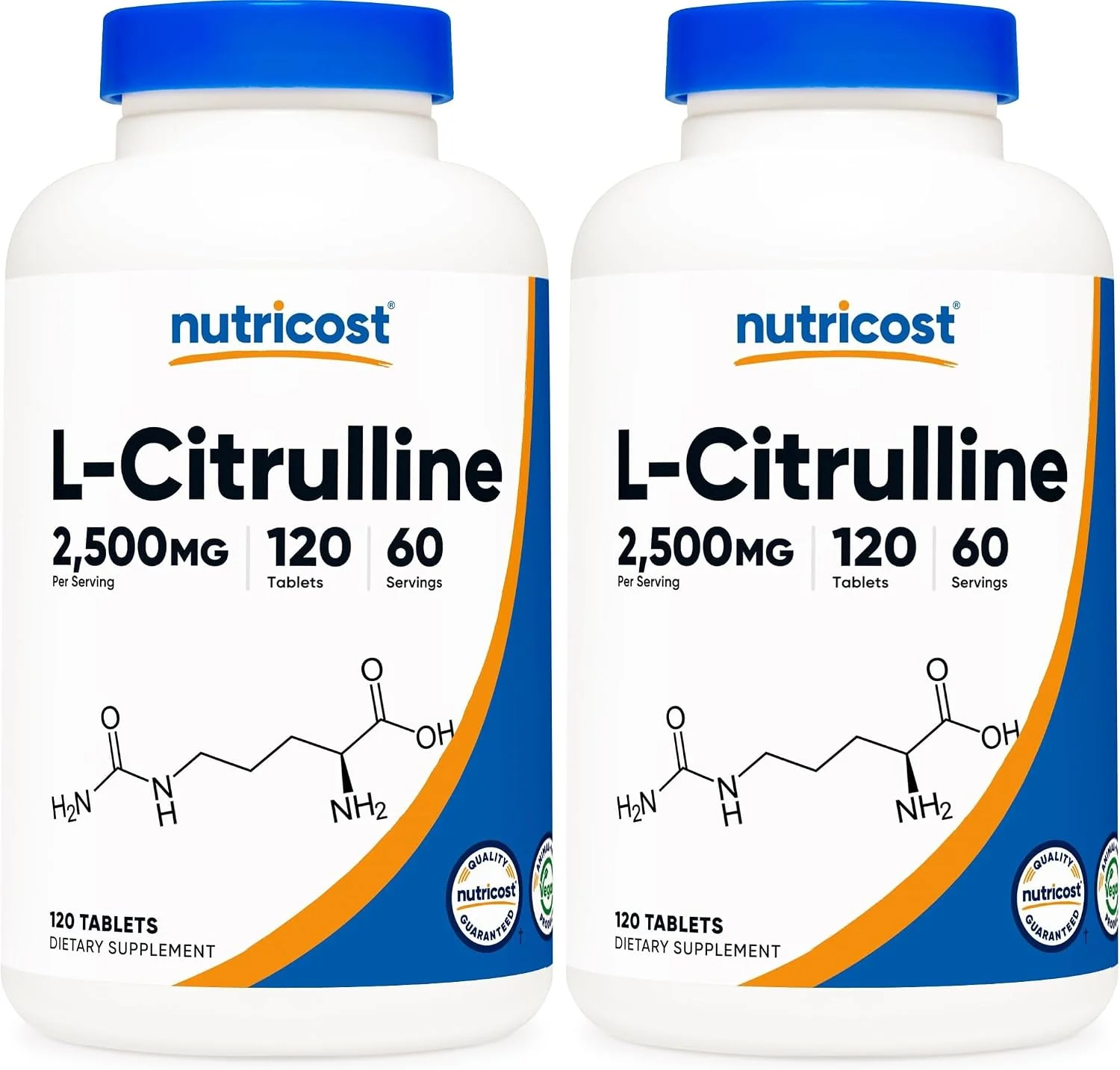 뉴트리코스트 L-시트룰린 2500mg 120정 X 2