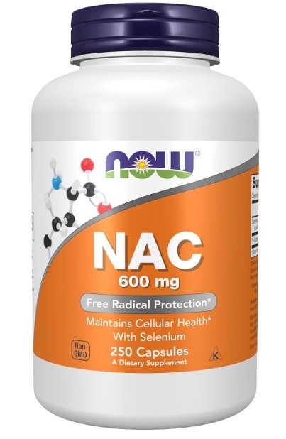 Now 나우푸드 NAC 600mg  250정, 1통