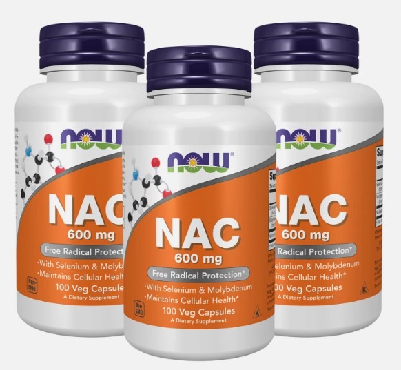 Now 나우푸드 NAC 600mg  100정 X 3통( 300정)