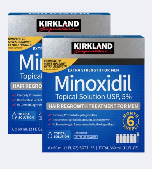 커클랜드 미녹시딜 5% 12개월분 두박스