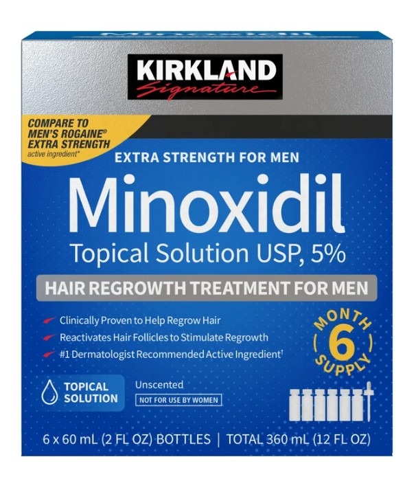 커클랜드 미녹시딜 5% 6개월분 한박스