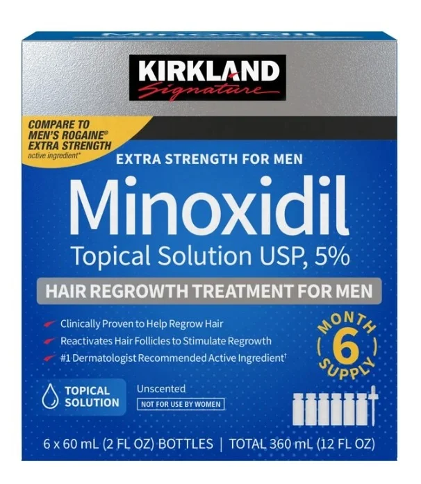 커클랜드 미녹시딜 5% 6개월분 한박스