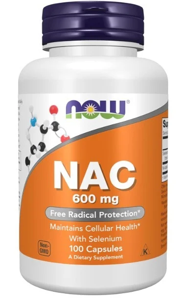 Now 나우푸드 NAC 600mg  100정, 1통