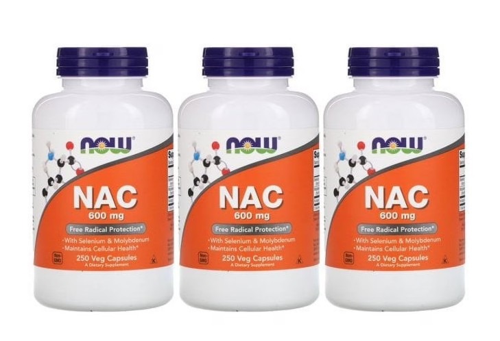 Now 나우푸드 NAC 600mg  250정 X 3통 (750정)