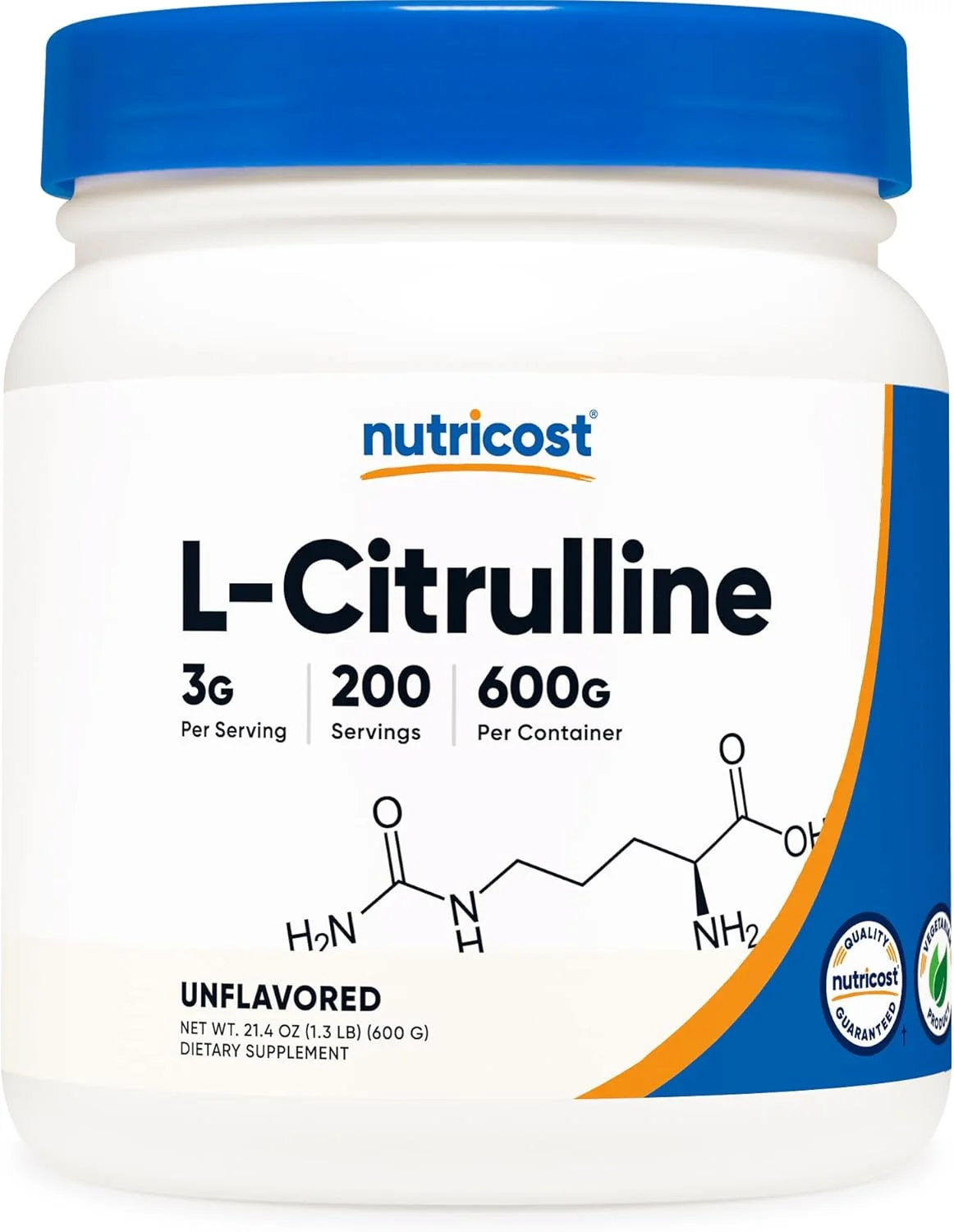 뉴트리코스트 퓨어 L시트룰린기본형 파우더 600g