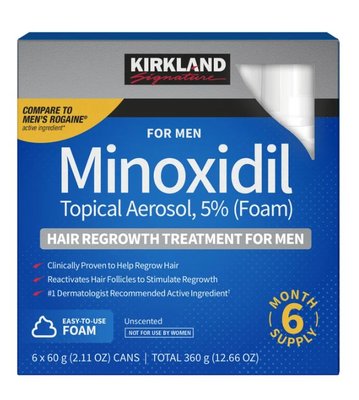 커클랜드 미녹시딜 5%  *폼타입* 6개월분