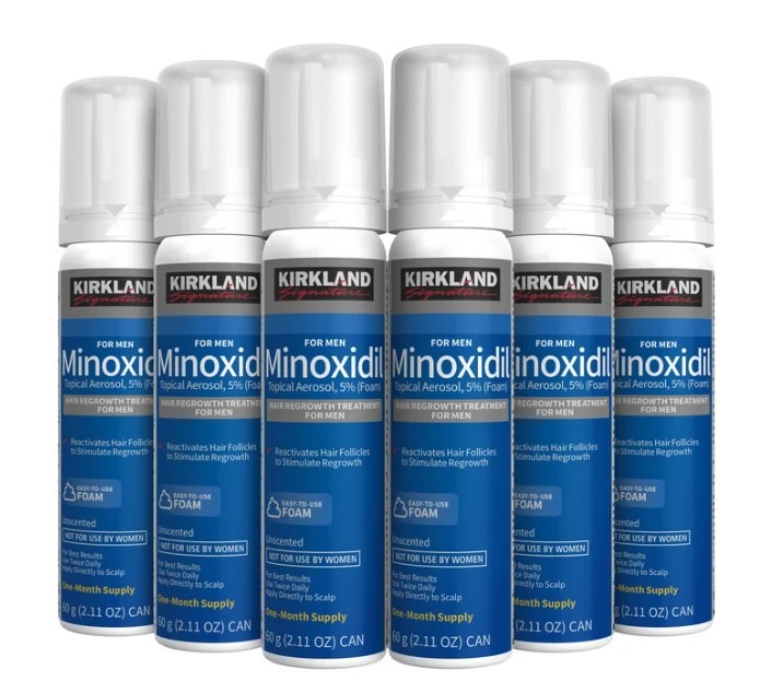 커클랜드 미녹시딜 5%  *폼타입* 6개월분