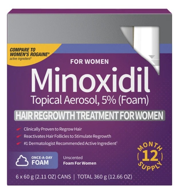 커클랜드 미녹시딜 5% *폼타입* *여성용* 6개월분