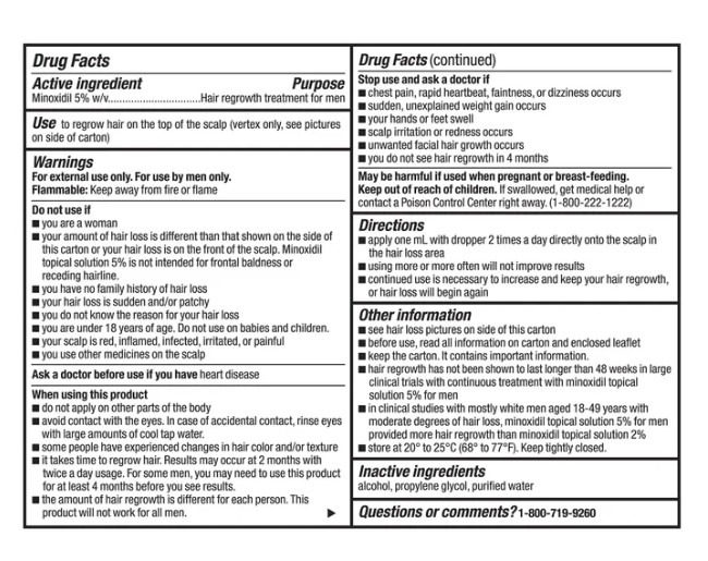 커클랜드 미녹시딜 5% 6개월분 한박스